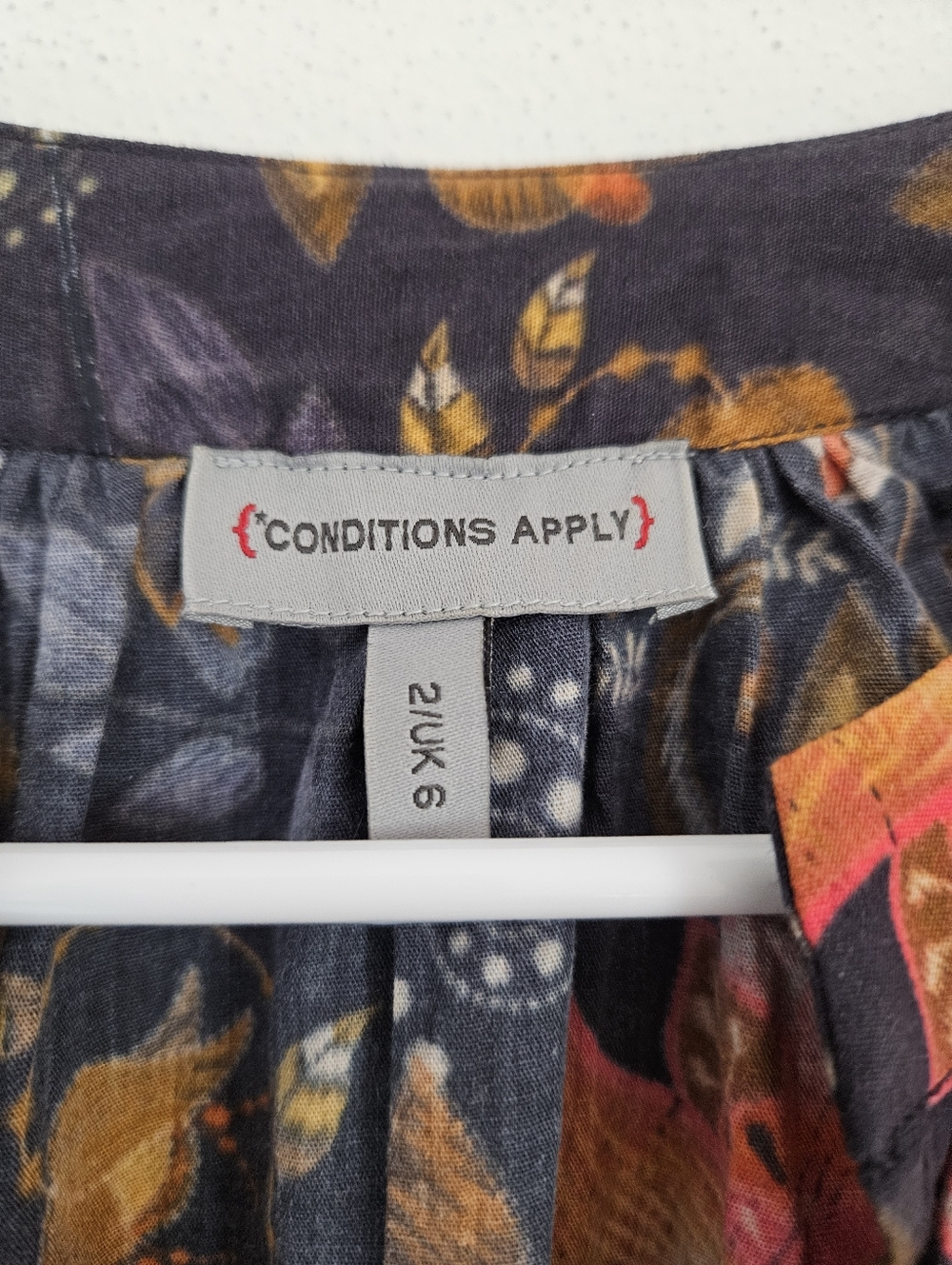 Anthropologie Conditions Apply Floral Maxi Dress - Picture 4 of 6